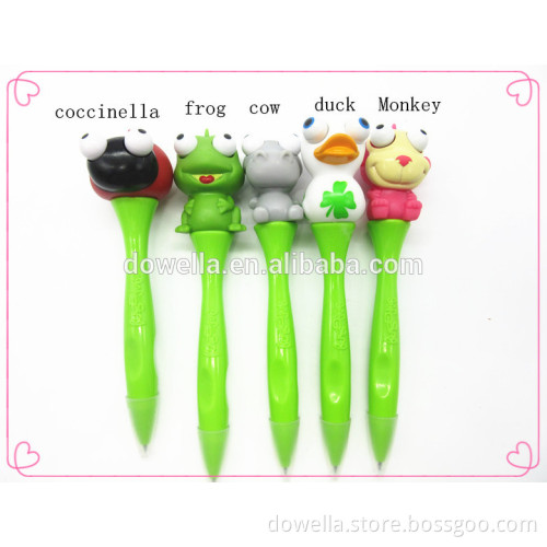 Funny plastic eye pop out pen with Animal shape